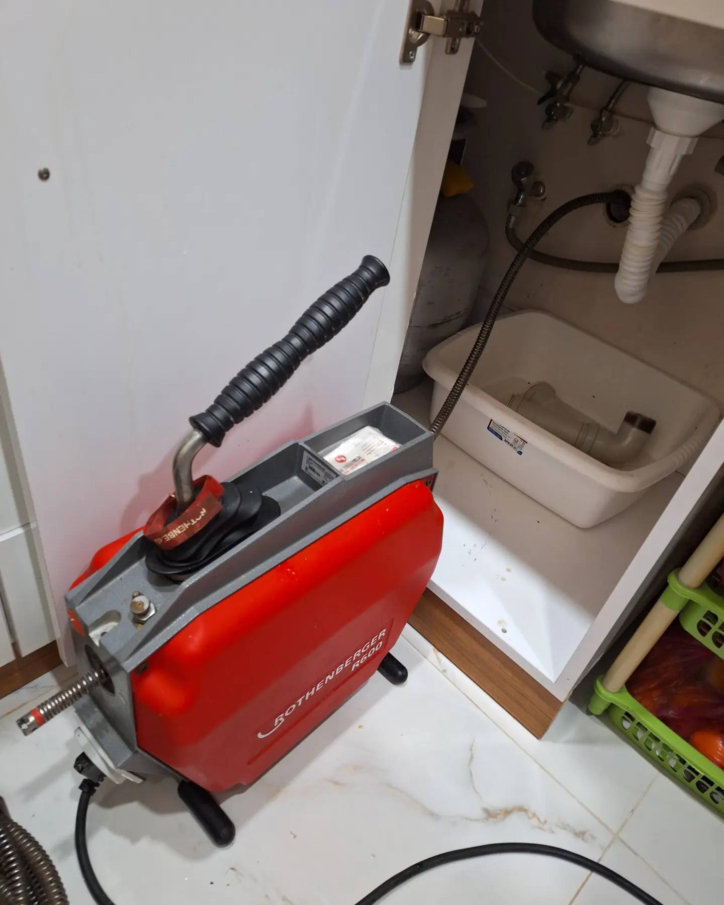 Lavabo Açma Hizmeti - Kamera ile Kontrol