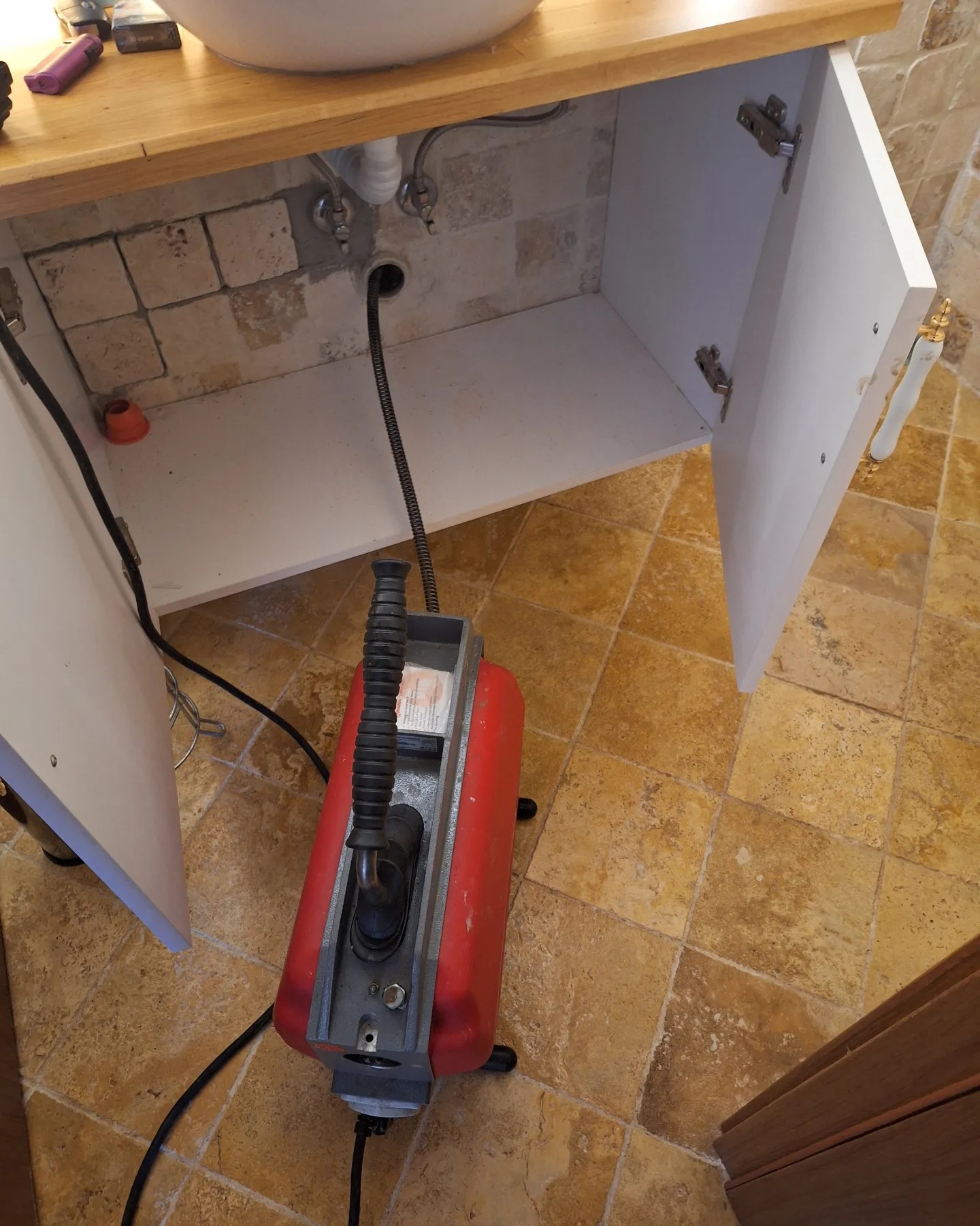 Lavabo Gideri Kamera Kontrol